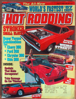 POPULAR HOT RODDING 1991 JULY - SMALL BLOCK BUILDS, '70 CAMARO
